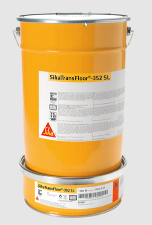 🔺Sika Transfloor 352 SL(A+B) сірий вирівнююча суміш для палуб яхт та катерів двокомпонентна поліуретанова комплект 25 кг - Зображення 5